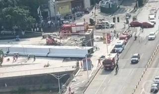 为什么广东九江大桥倒塌 广东在建高架桥垮塌